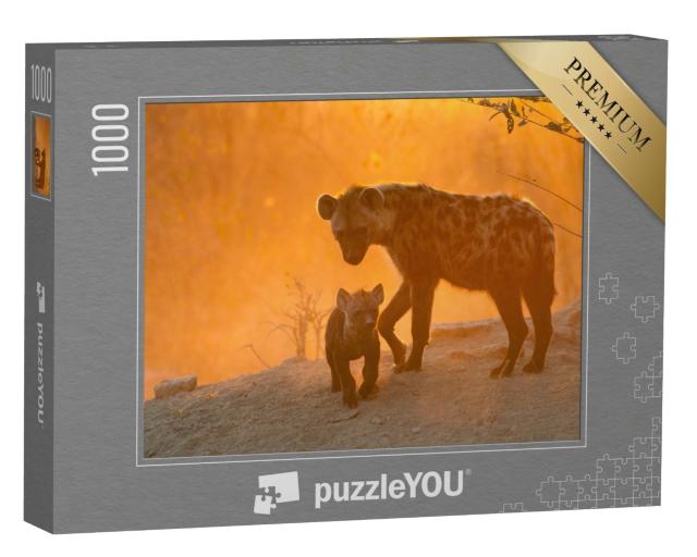 Puzzle de 1000 pièces « Hyènes »