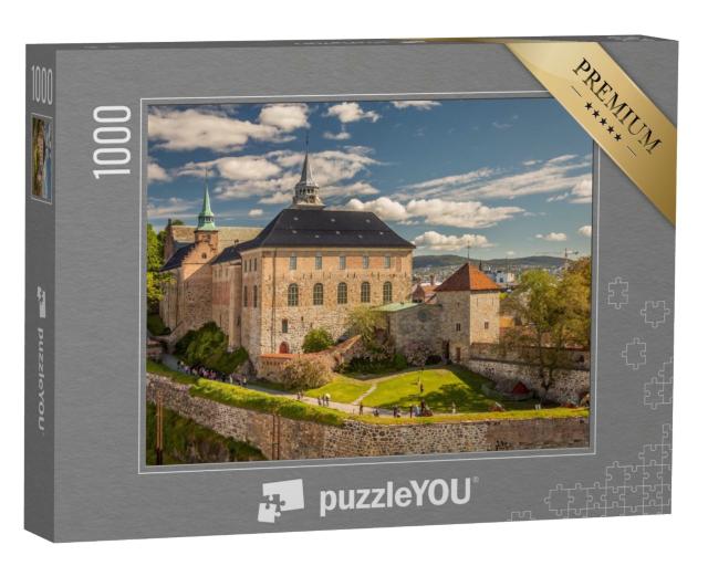 Puzzle de 1000 pièces « Forteresse d'Akershus à Oslo, Norvège »