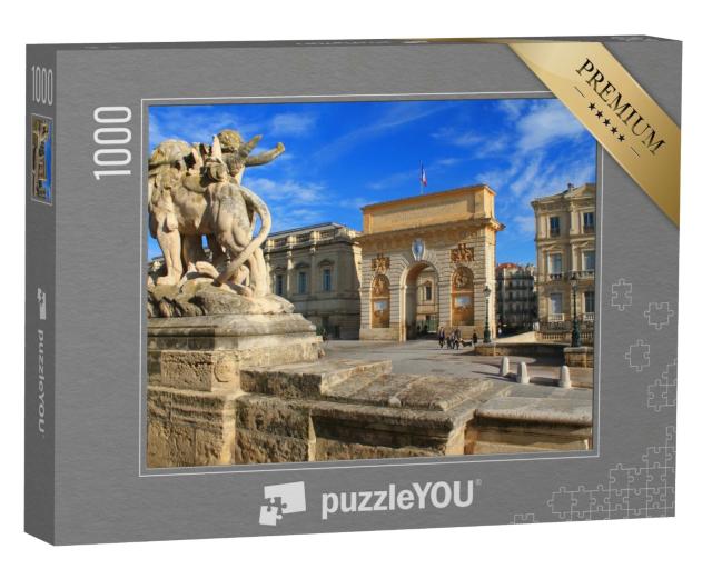 Puzzle de 1000 pièces « Montpellier en France »