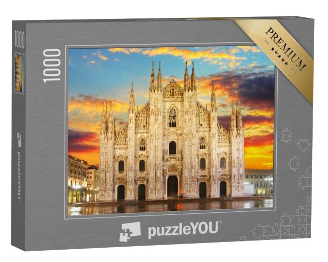 Puzzle de 1000 pièces « Cathédrale de Milan »