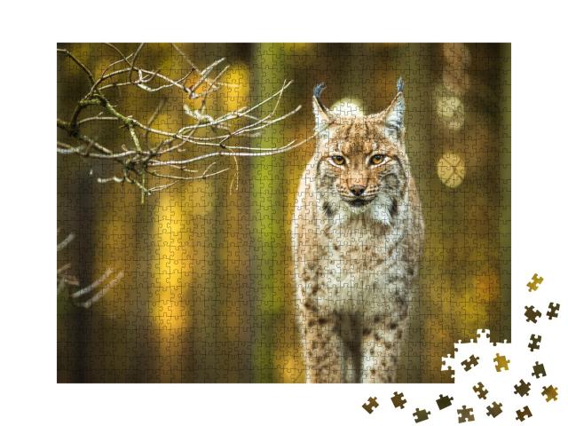 Puzzle de 1000 pièces « Le lynx d'Eurasie »