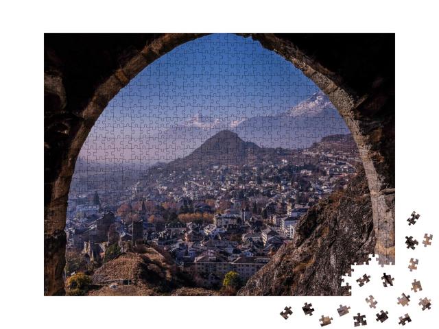 Puzzle de 1000 pièces « Sion en Suisse »