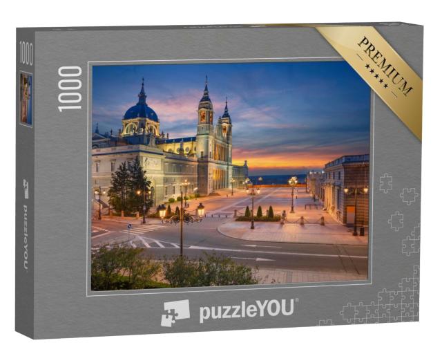 Puzzle de 1000 pièces « Santa Maria la Real de La Almudena, Madrid, Espagne »