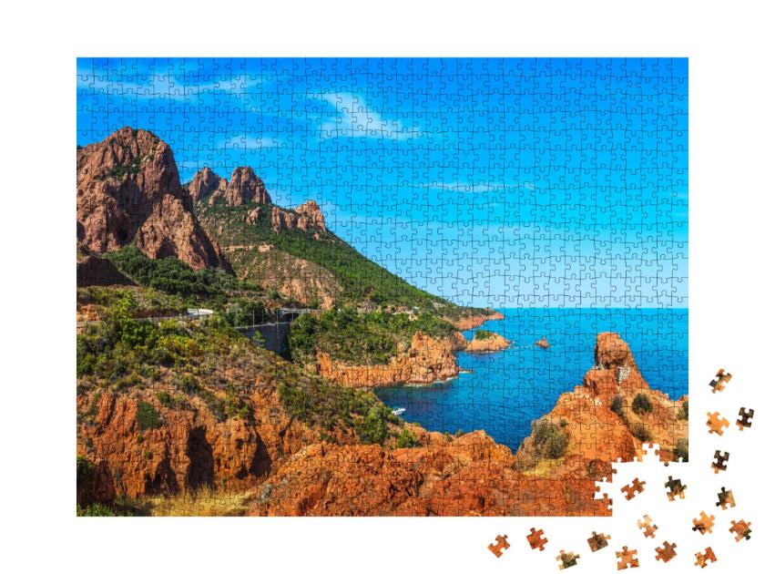 Puzzle de 1000 pièces « Esterel méditerranéen, Provence »