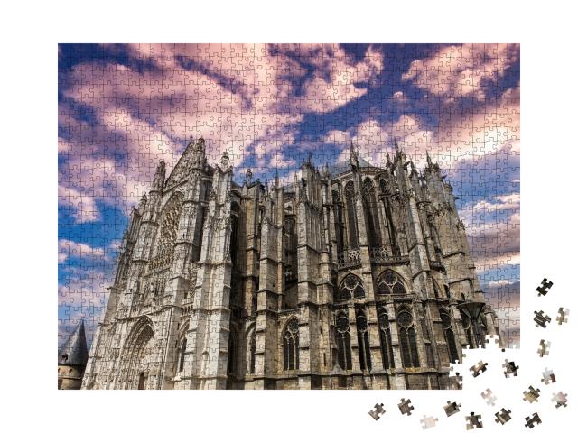 Puzzle de 1000 pièces « Cathédrale Saint-Pierre, Beauvais, France »