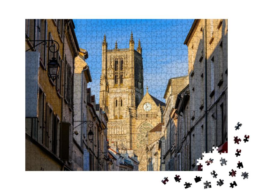 Puzzle de 1000 pièces « La cathédrale Saint-Étienne de Meaux »