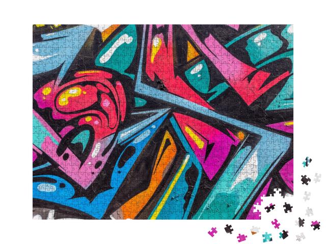 Puzzle de 1000 pièces « Art de rue Graffiti »