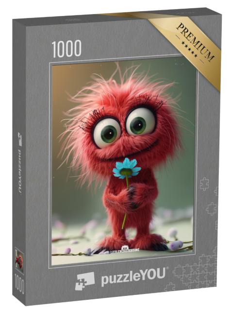 Puzzle de 1000 pièces « LITTLEMONSTERTIME: Ruby »