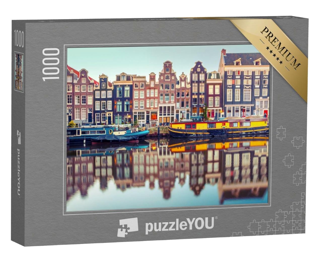 Puzzle de 1000 pièces « Amsterdamer Gracht, Pays-Bas, Niederlande »