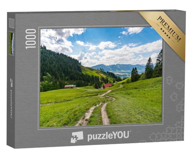 Puzzle de 1000 pièces « Magnifiques Alpes d'Allgäu »