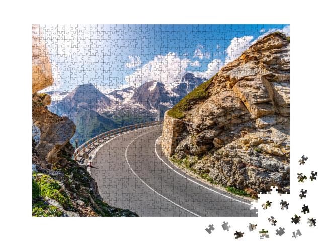 Puzzle de 1000 pièces « Route alpine du Grossglockner, Autriche »
