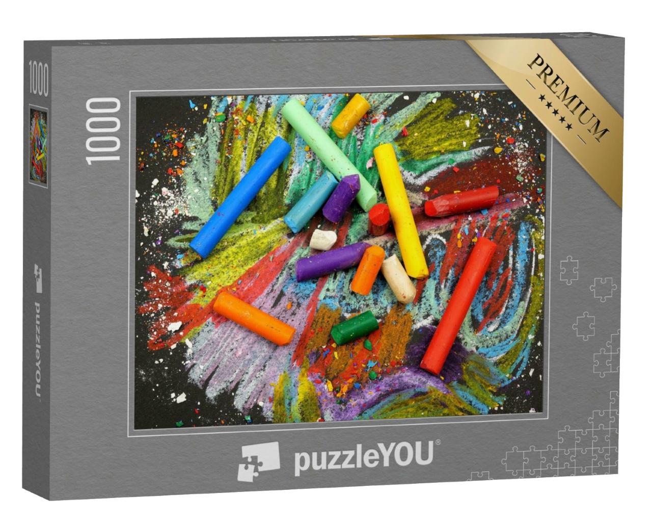 Puzzle de 1000 pièces « Crayons de cire »
