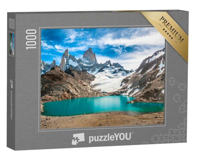 Puzzle de 1000 pièces « Mont Fitz Roy et Laguna de los Tres, Patagonie, Argentine »
