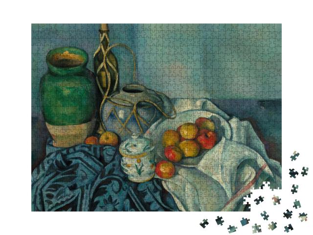 Puzzle de 1000 pièces « Paul Cézanne - Nature morte aux pommes »