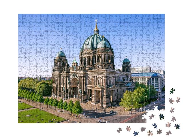 Puzzle de 1000 pièces « Imposante cathédrale de Berlin, Allemagne »