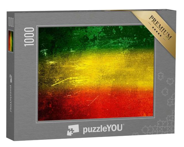 Puzzle de 1000 pièces « Texture de fond : vert, jaune, rouge »