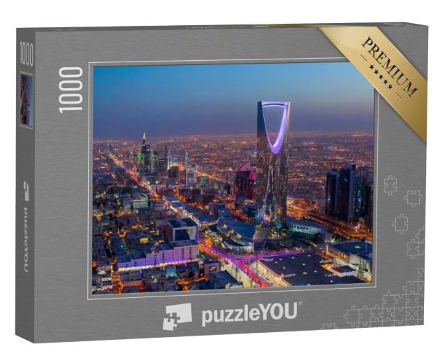 Puzzle de 1000 pièces « Riyad : vue sur la capitale de l'Arabie saoudite »