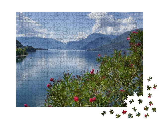 Puzzle de 1000 pièces « Lac de Côme, Italie »