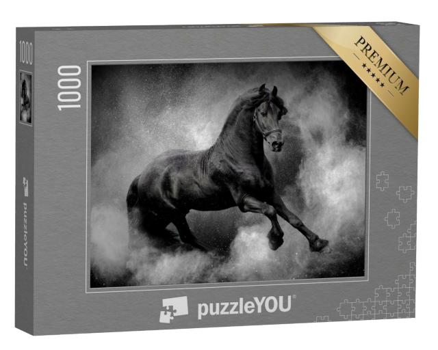 Puzzle de 1000 pièces « Le rêve d'un cheval fort »