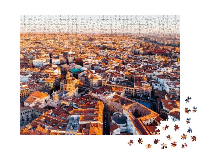 Puzzle de 1000 pièces « Stadtviertel La Latina, Madrid, Espagne »