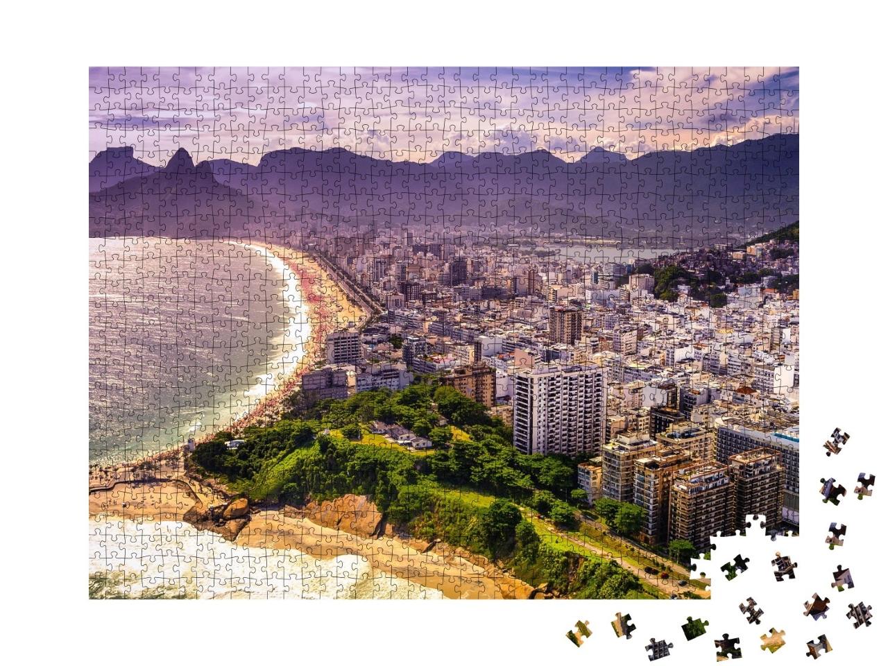 Puzzle de 1000 pièces « Ipanema Beach, Rio de Janeiro, Brésil »