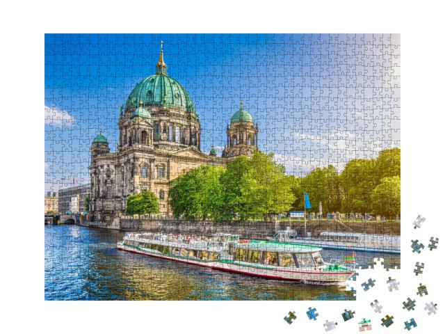 Puzzle de 1000 pièces « Belle vue sur la cathédrale de Berlin »