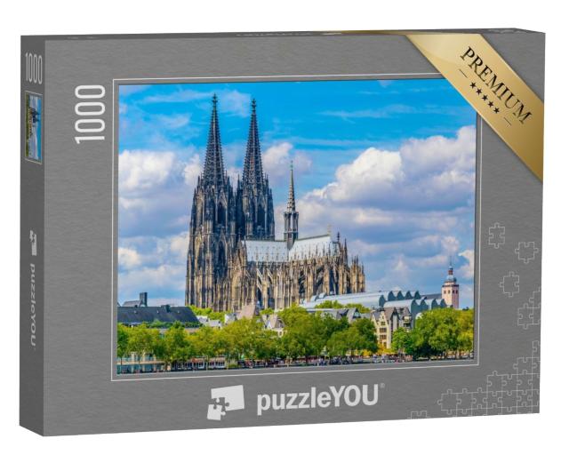 Puzzle de 1000 pièces « Magnifique cathédrale de Cologne, Allemagne »