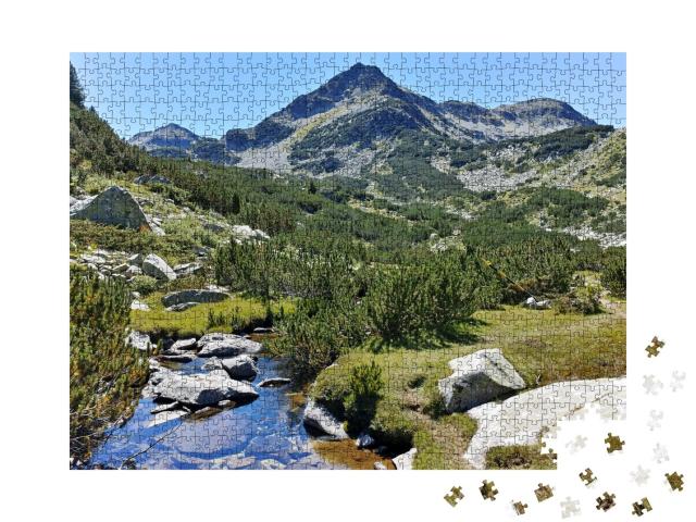 Puzzle de 1000 pièces « Paysage étonnant avec Maljowiza et Valyavishki Chukar, Bulgarie »