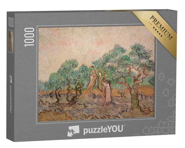 Puzzle de 1000 pièces « Vincent van Gogh - Le Jardin des Oliviers »