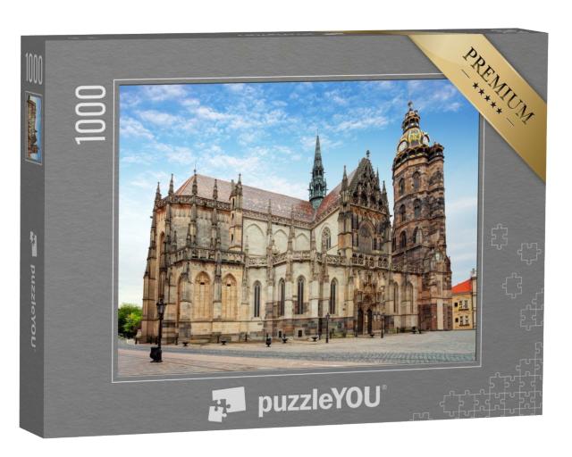 Puzzle de 1000 pièces « Kosice, cathédrale Sainte-Elisabeth, Slovaquie »