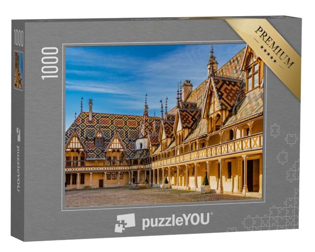 Puzzle de 1000 pièces « Hôtel-Dieu de Beaune, France »