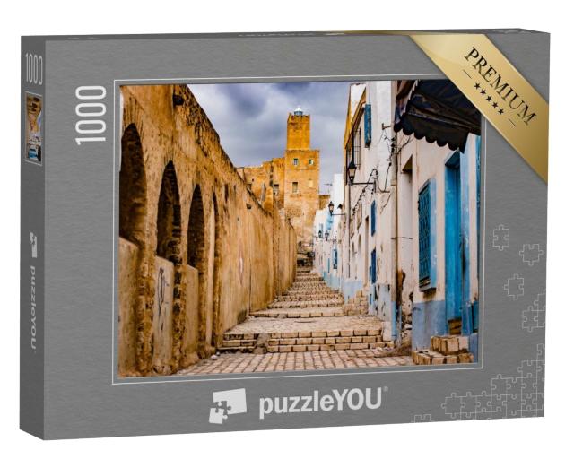 Puzzle de 1000 pièces « Rue de Medina, Tunisie »