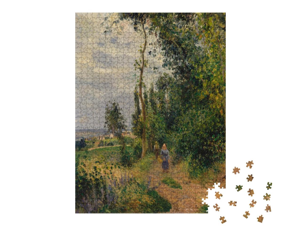 Puzzle de 1000 pièces « Camille Pissarro - Côte des Grouettes, près de Pontoise »
