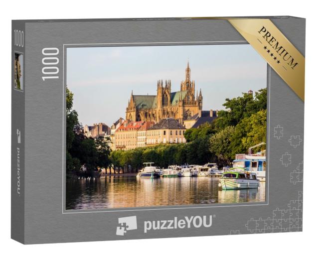 Puzzle de 1000 pièces « La cathédrale de Metz »
