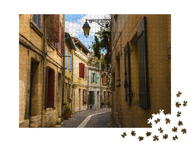 Puzzle de 1000 pièces « Rue pittoresque, Arles »