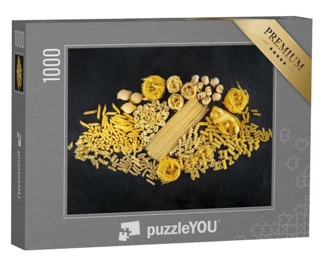 Puzzle de 1000 pièces « Sélection de pâtes italiennes »