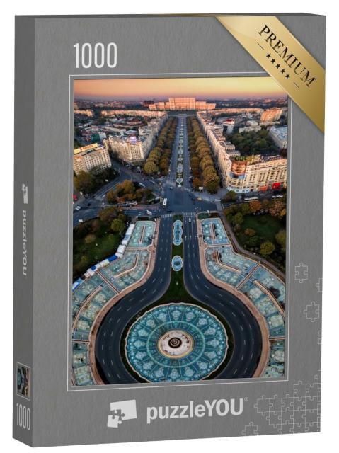 Puzzle de 1000 pièces « Bucarest, capitale de la Roumanie »