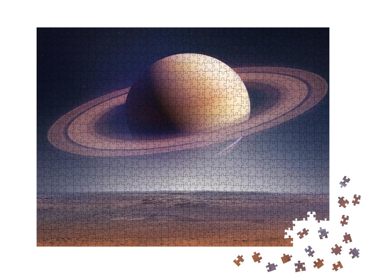 Puzzle de 1000 pièces « Saturne »