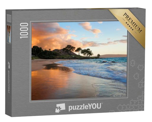 Puzzle de 1000 pièces « Plage tropicale à Maui, Hawaii »