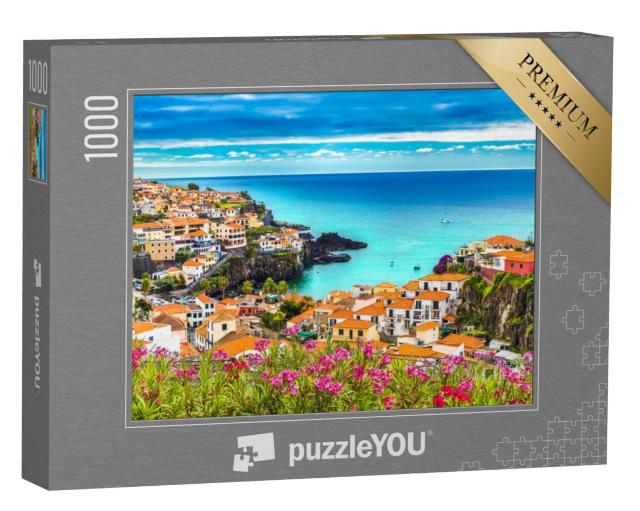 Puzzle de 1000 pièces « Vue panoramique sur Camara de Lobos, île Madeira, Portugal »