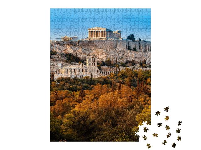 Puzzle de 1000 pièces « Parthénon, Acropole d'Athènes, Grèce »