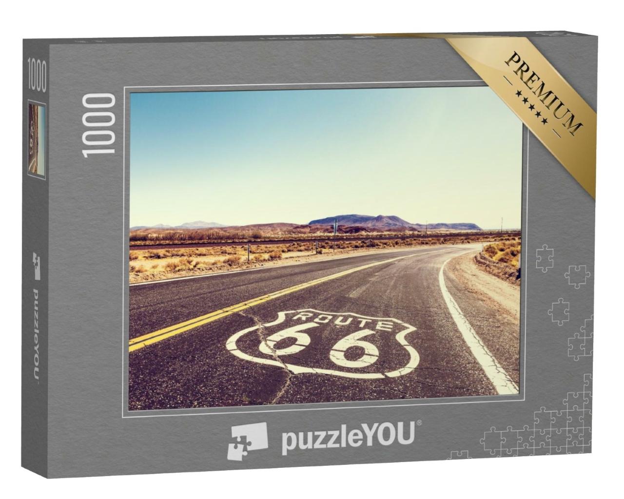 Puzzle de 1000 pièces « Route 66 »