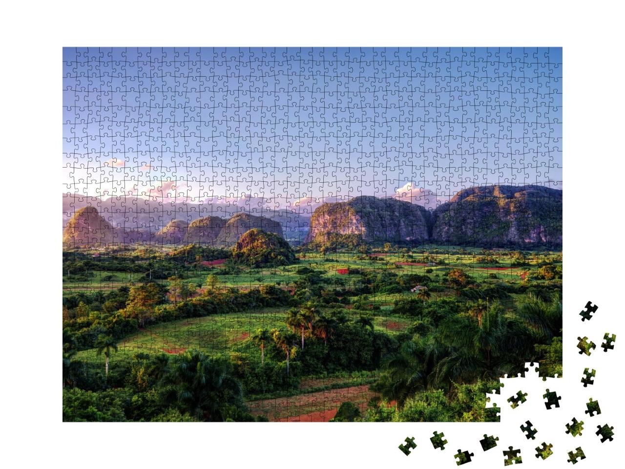 Puzzle de 1000 pièces « Cuba Vinales »