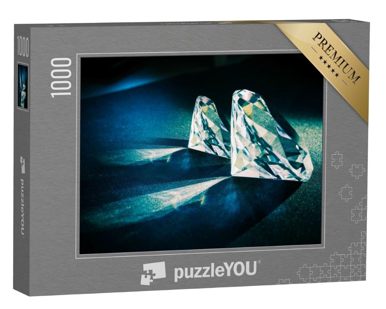 Puzzle de 1000 pièces « Deux gros diamants »
