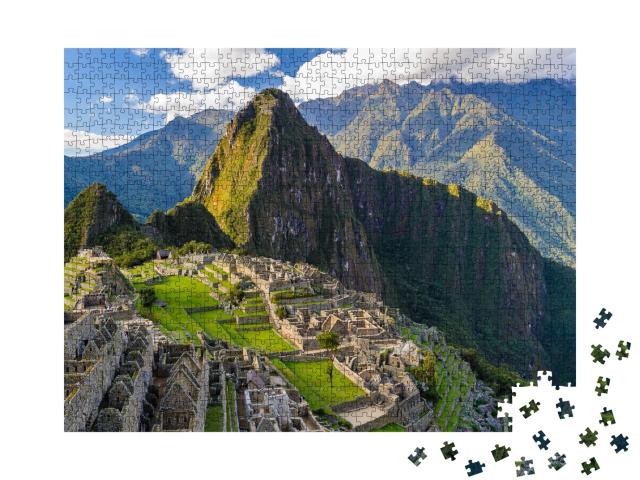 Puzzle de 1000 pièces « Machu Picchu, site du patrimoine mondial, Pérou »