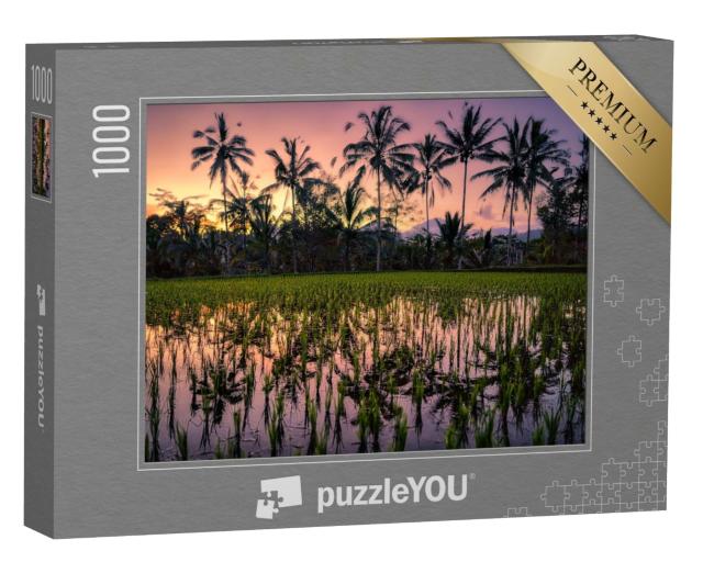Puzzle de 1000 pièces « Rizière à Bali, Indonésie »