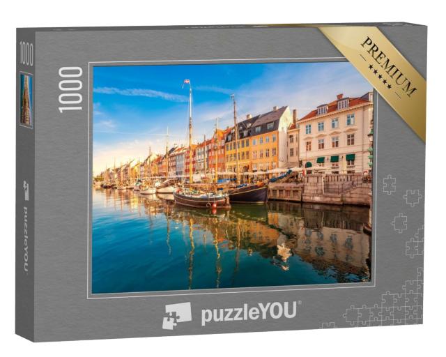 Puzzle de 1000 pièces « Nyhavn à Copenhague »