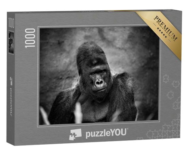 Puzzle de 1000 pièces « Un gorille mâle »