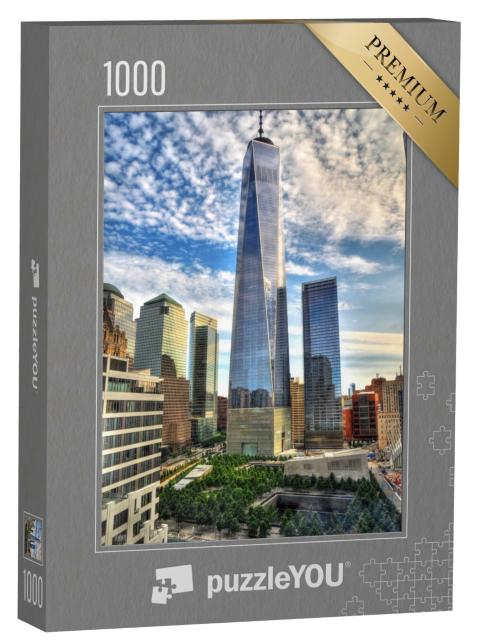 Puzzle de 1000 pièces « Gratte-ciel du centre-ville de Manhattan »