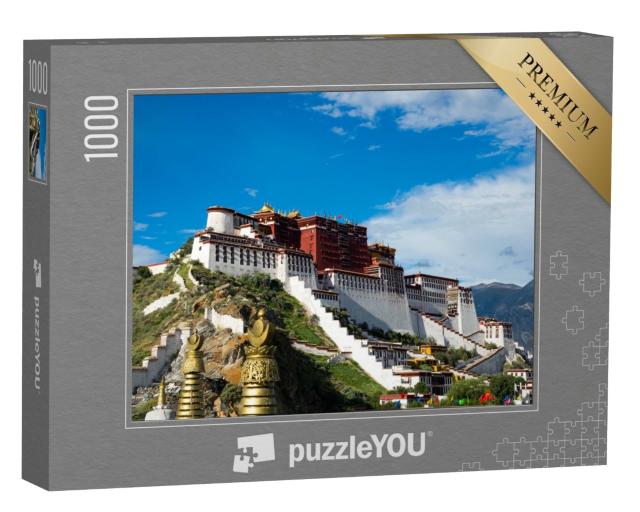 Puzzle de 1000 pièces « Palais du Potala à Lhassa, Tibet »
